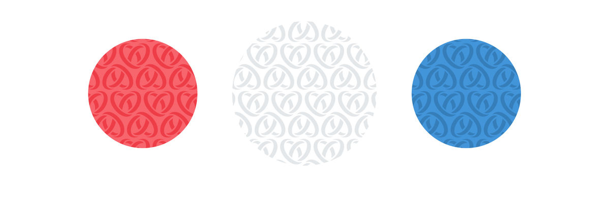 Портфолио Стилеобразующий элемент (pattern) в разных цветовых исполнениях