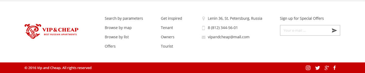 Портфолио VIP & Cheap website