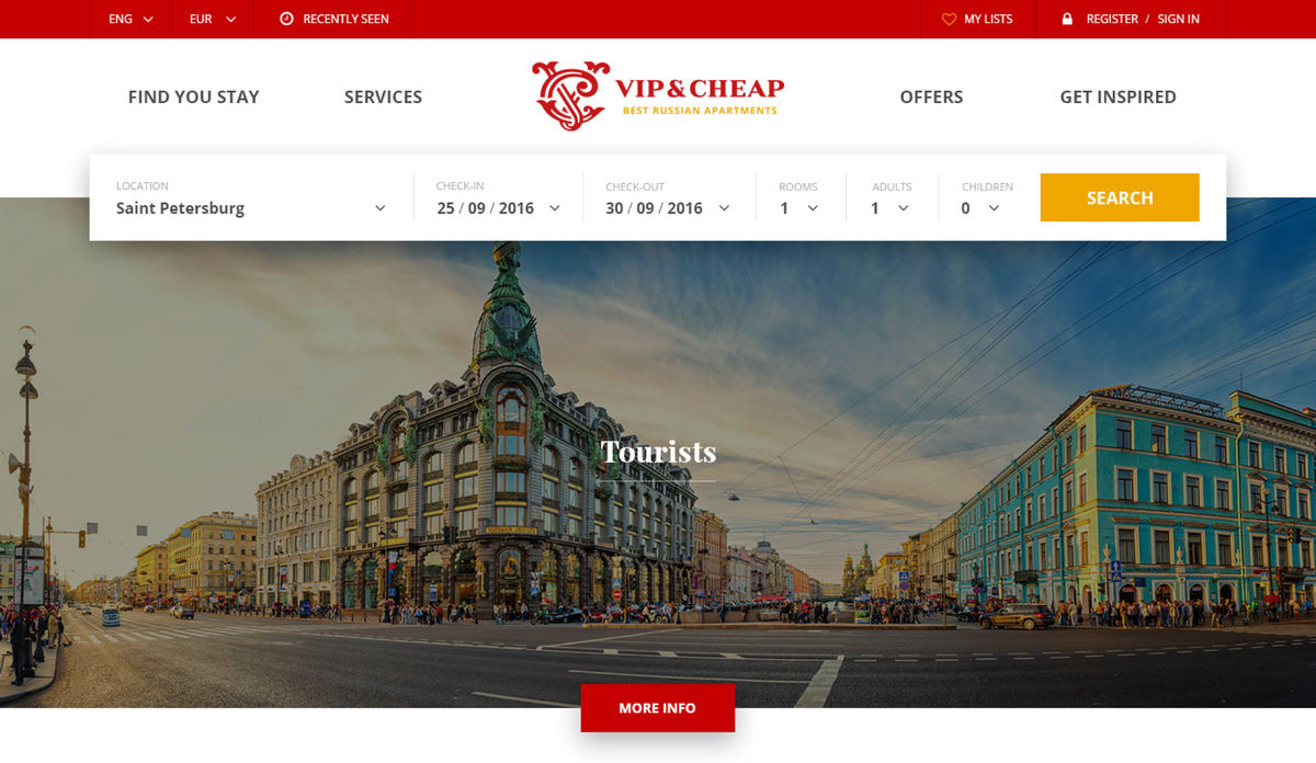 Портфолио VIP & Cheap website